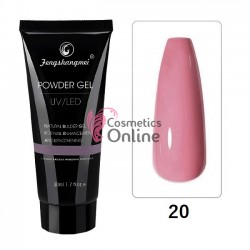 PolyGel UV /LED pentru unghii false FSM Natural Builder Gel 30 ML 20 Bean Paste